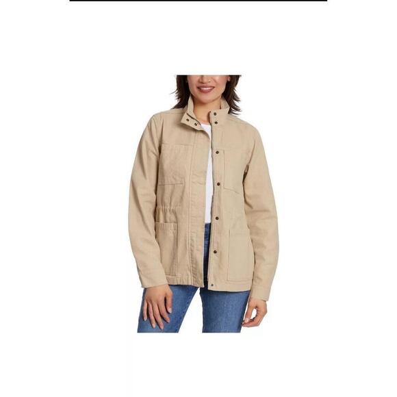 Vintage America Jackets & Blazers - Vintage X America Ladies' Anorak Jacket NWT/Sz. Small/ Tan.  J-5